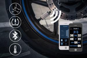 CycleAT: Smart Tire Sensor for Bicycles & Motorcycles