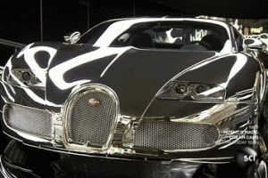 All Chrome Bugatti Veyron