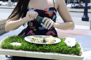 Grass Lunch Tray: DIY Project