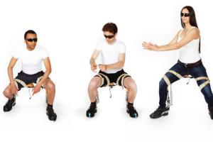 Chairless Chair: Wear It Like an Exoskeleton