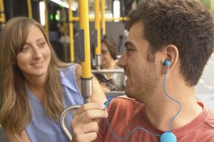 SoundOuts Wireless Headphones Pause Music Automatically