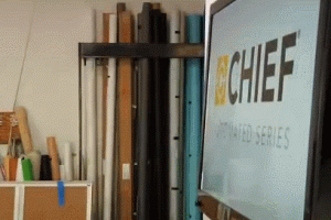 PXRU Automated Swing Arm TV Wall Mount