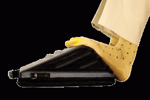 LEGGAGE Laptop Case Massages Your Feet