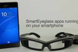 Sony’s SmartEyeglass w/ Augmented Reality