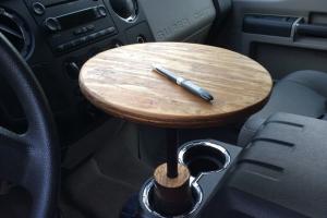 Portable Cup Holder Car Table [DIY]
