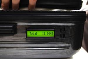 TUL Suitcase w/ Built-in Weighing Scale