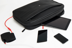 Phorce Pro Bag Charges Laptops, Tablets [App Enabled]