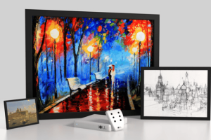 ICUmini Picture Frame + Hidden Camera [iOS/Android]