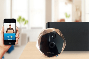 Ding Dong: Smart Peephole + Doorbell + Security Camera