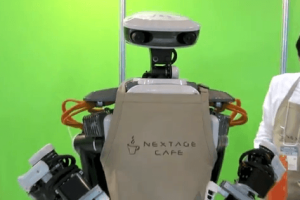 Coffee-Serving Robot In Action