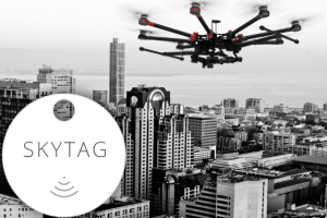 SkyTag Drone-Tracked Bluetooth Tag / Item Locator
