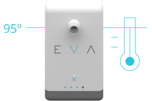 Eva Smart Shower Conserves Water [App-Enabled]