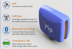 Pip Pet GPS Locator & Activity Tracker [App-Enabled]