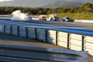 François Gissy Rocket Powered Bicycle [World Record]