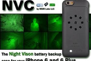 NVC: Night Vision + Battery Case for iPhone 6/6+