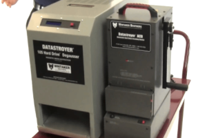 Dynamic Duo: Degausser & Hard Drive Crusher Combo