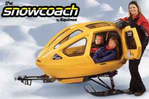 The Snowcoach by Equinox: Snowmobile Trailer
