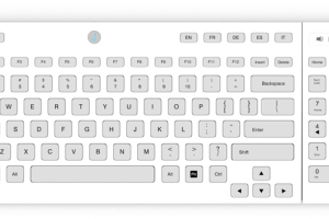 Jaasta Dynamic E-Ink Keyboard w/ Virtual Assistant