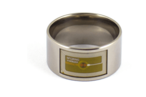 Alpha: Nickel-free Titanium NFC Ring