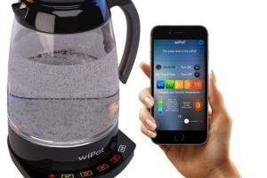 wiPot: Smart Teapot with WiFi [iOS/Android]