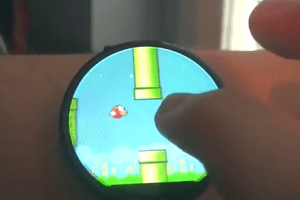 Running Flappy Bird on Android Wear