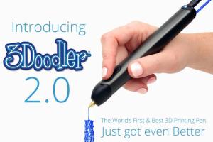 3Doodler 2.0: 3D Printing Pen Gets Lighter, Easier to Use