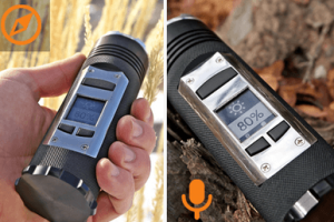 Fogo Smart Flashlight w/ GPS, 2-way Audio, Backup Battery