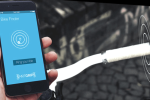 smrtGRiPS Smart Bike Grips: Navigation + Locator + Alerts