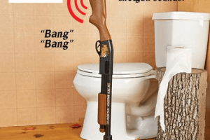 Redneck Plunger w/ Shotgun Sounds