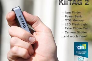 KiiTAG 2: Memory + Locator + Battery for iOS/Android
