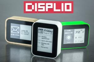 DISPLIO WiFi + E-ink Display Tracks Things & Notifies You