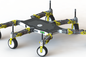 Creadapt Wheel-Leg Hybrid Robot