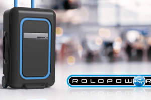 Rolopower Smart Luggage w/ Built-in Generator + App