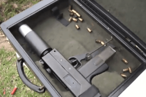 MAC-10 9mm SMG Briefcase Gun