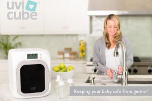UviCube: Disinfect Baby Bottles, Pacifiers, and Cups