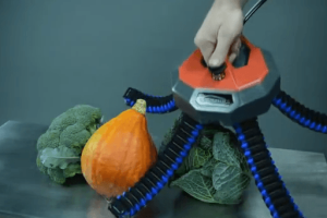 Large Soft Robotic Manipulator In Action