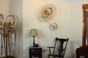 Aztec Kinetic Sculpture by David C. Roy