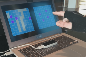 Battleship Game w/ Leap Motion & Haptic Glove