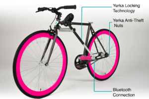YERKA: Bike with Integrated Lock + Bluetooth