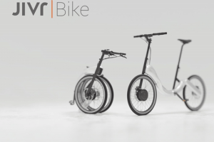 JIVR Chainless, Folding Smart E-Bike [iBeacon-enabled]