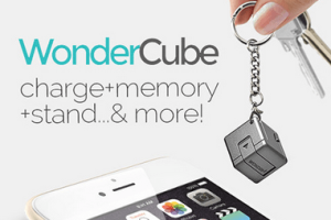 WonderCube: Charger + Stand + Memory for Smartphones