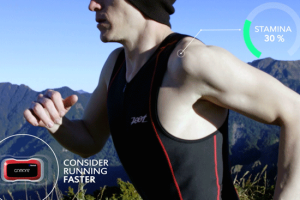 GoMore Stamina Sensor / Fuel Gauge Monitor for Runners
