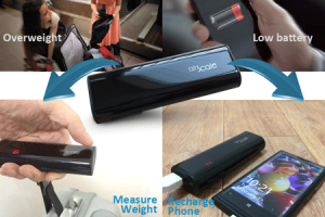 AirScale: Luggage Scale + Power Bank for Your Phone