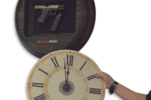 1410M Tactical Wall Clock Hides Your Things
