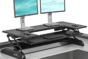 VARIDESK Cube Plus 48: Standing Desk for Cubicles