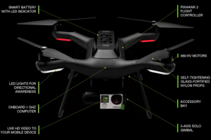 3DRobotics Solo Smart Drone [iOS/Android]