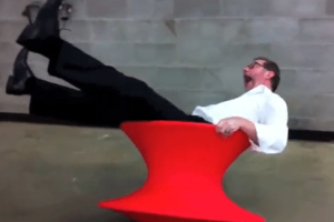 Spun Chair Lets you Sit & Spin