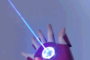 Dual Laser IRON MAN Glove w/ Sounds