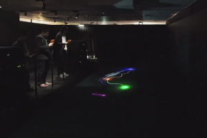 Ray of Formula 1: Light & Sound Installation