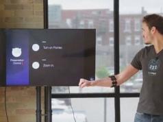 Using Myo Armband to Deliver Presentations